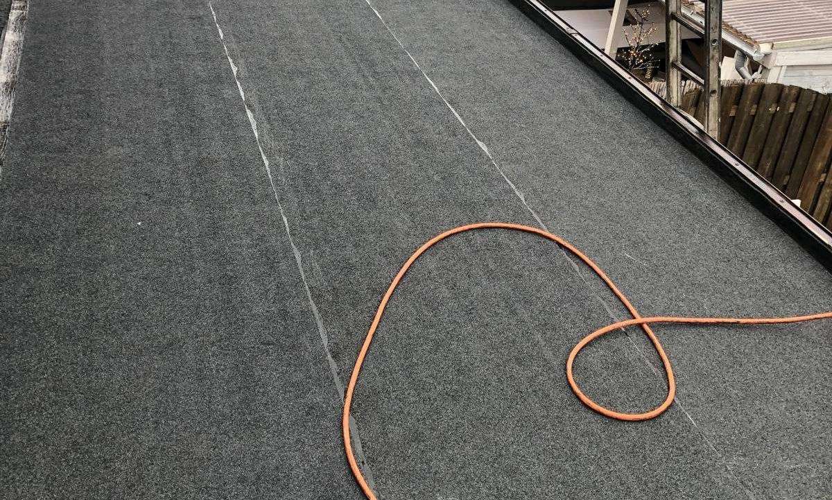 Nieuw bitumen dak aangelegd in Sint Michielgestel